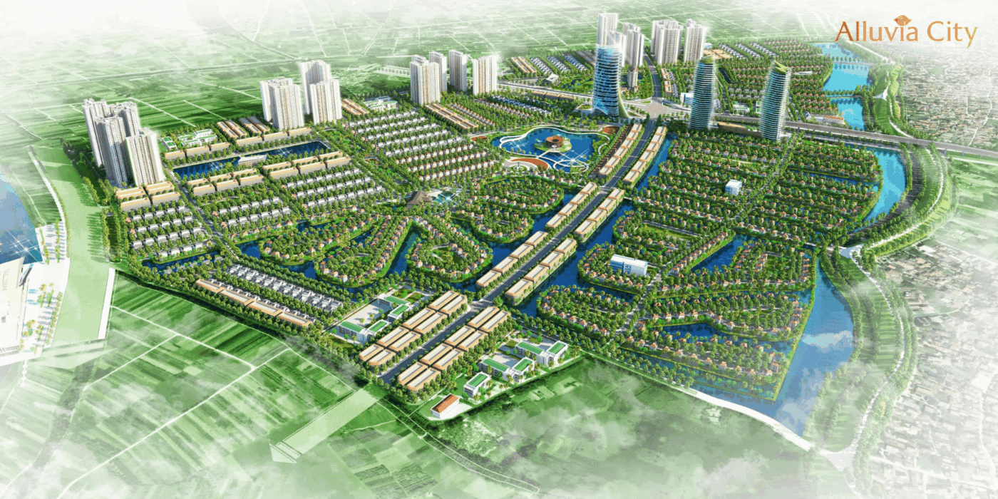 nhà liền kề alluvia city hưng yên