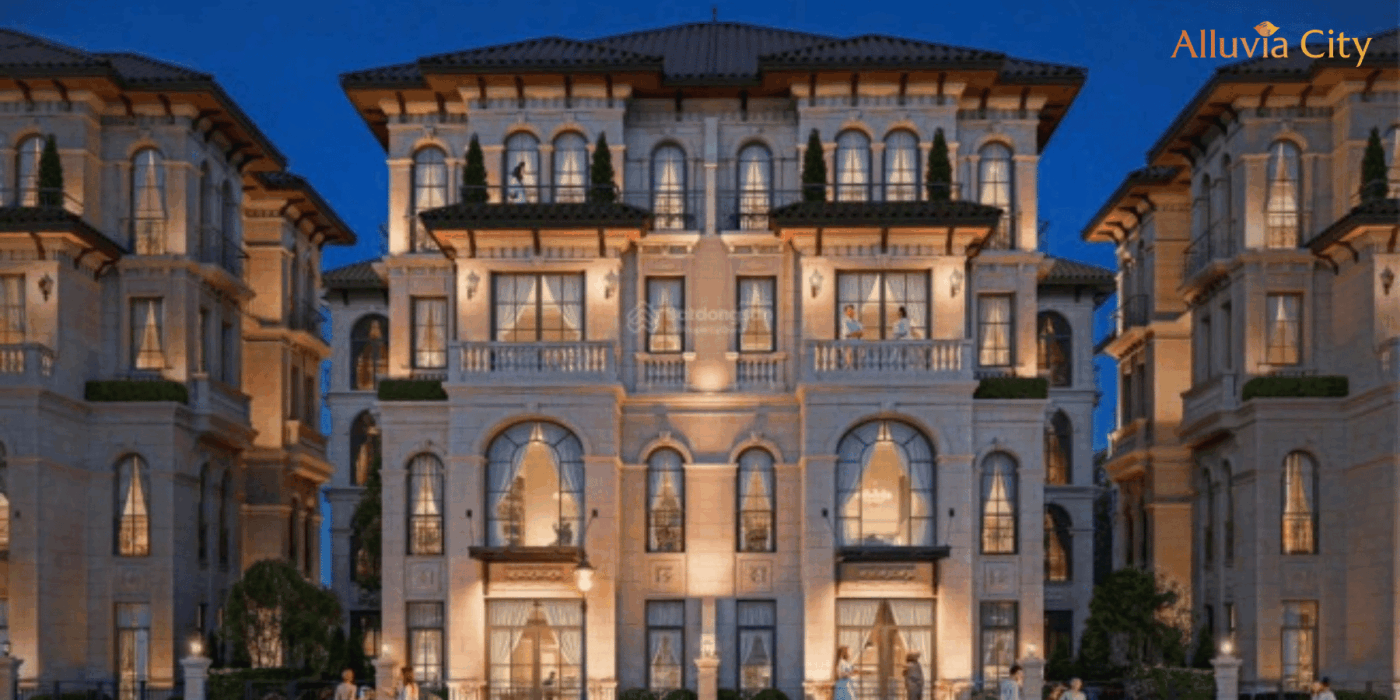 Biệt thự phong cách châu Âu tại Alluvia City Hưng Yên.